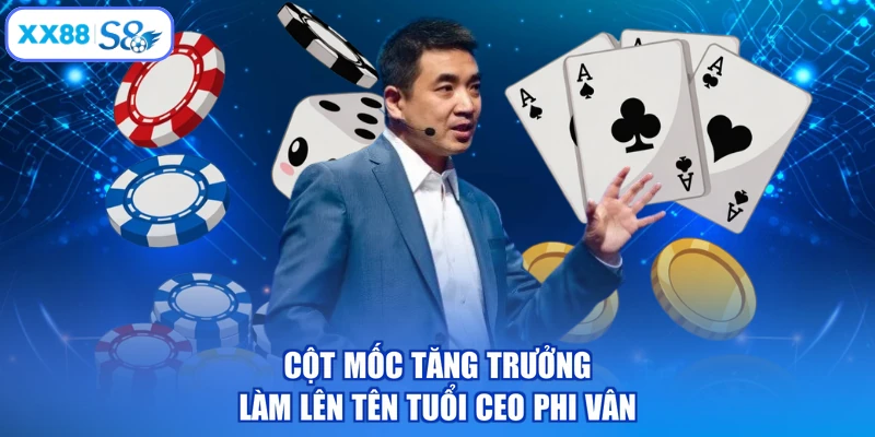 Cột mốc tăng trưởng làm lên tên tuổi CEO Phi Vân